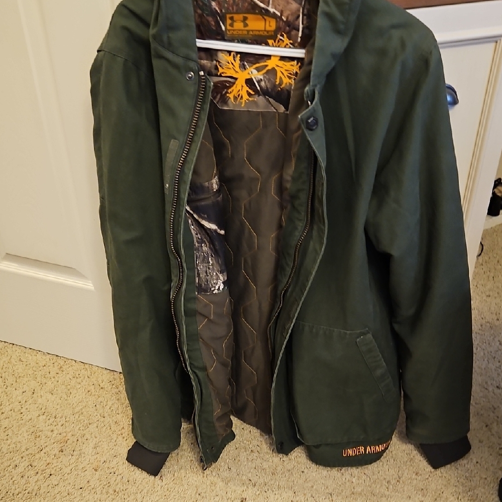 Under Armour Green Men's Jacket NWOT